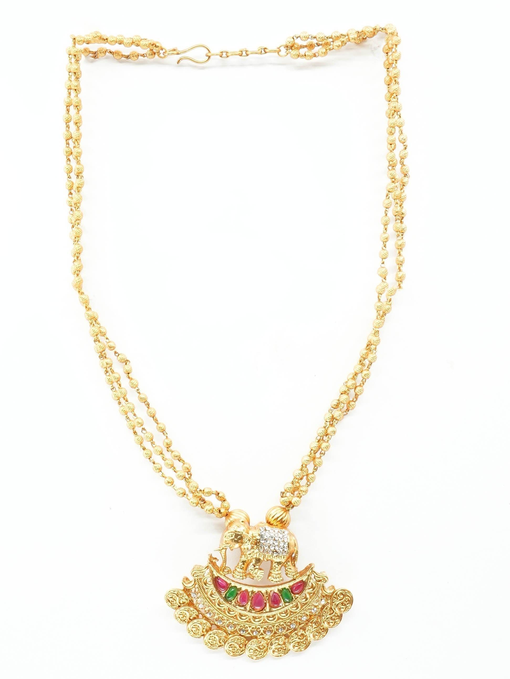 Gold plated Pendant set - Griiham