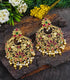 Gold plated chandbali Earrings Jhumka