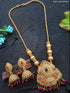 Gold plating Black Laxmi Pendant Set