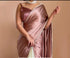 Half satin saree collection with beautiful moti lace border 16649N-1 - Griiham