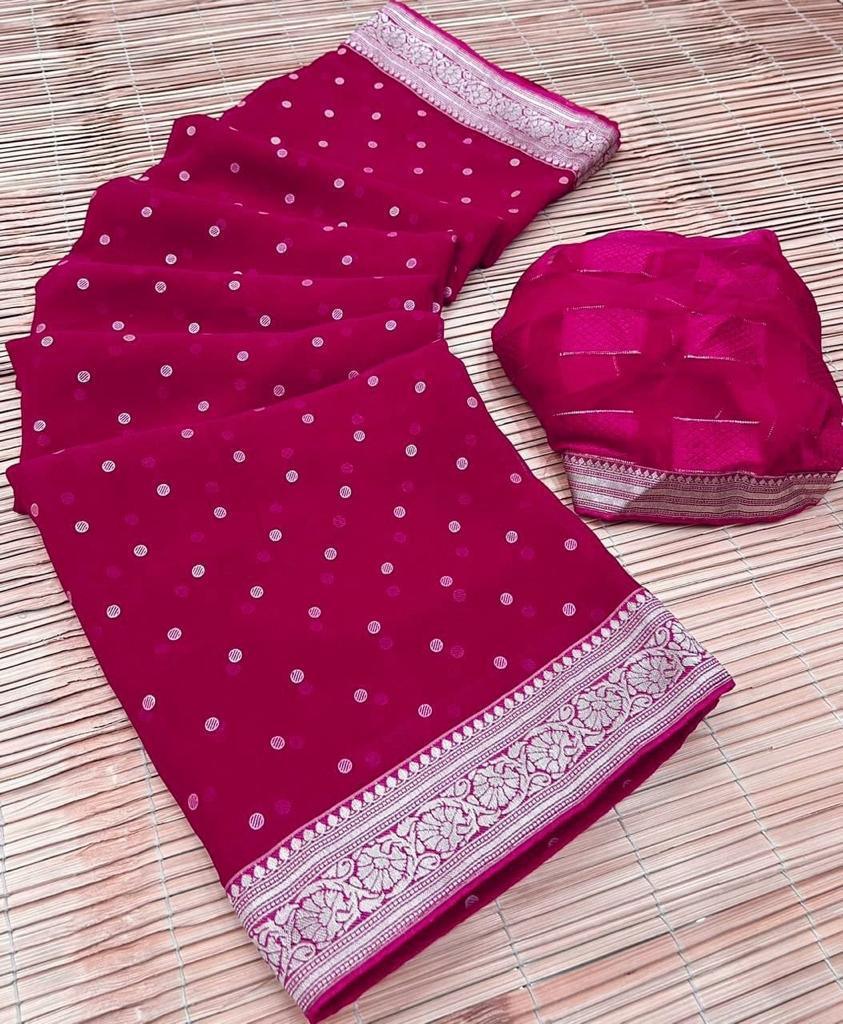 Heavy Weightless With Border saree 17814N - Griiham