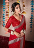 Heavy Weightless With Border saree 17814N - Griiham