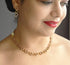 Gold Finish Designer Necklace Set