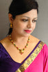 Premium Sayara Collection Elegant Ruby & emerald Necklace Set with Laxmi