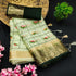 Jaqucard weaving orgenza silk all over saree with embroidery work 18605N - Griiham