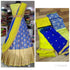 Kanjiveram Semi-silk Zari lehenga along with cutwork Dupatta Half Saree 16285N-1 - Griiham