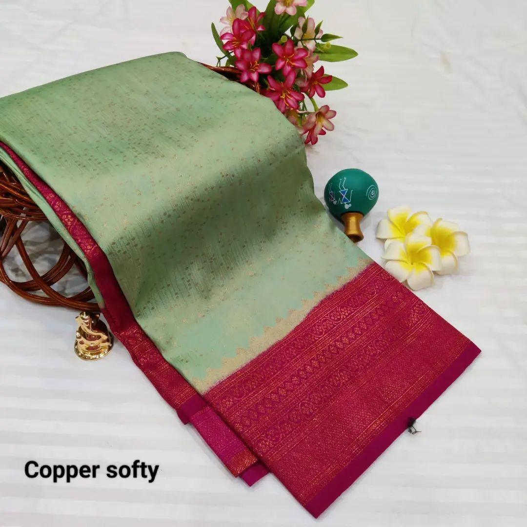 Kumbarpattu Kubera King Softy silk saree13080N - Griiham