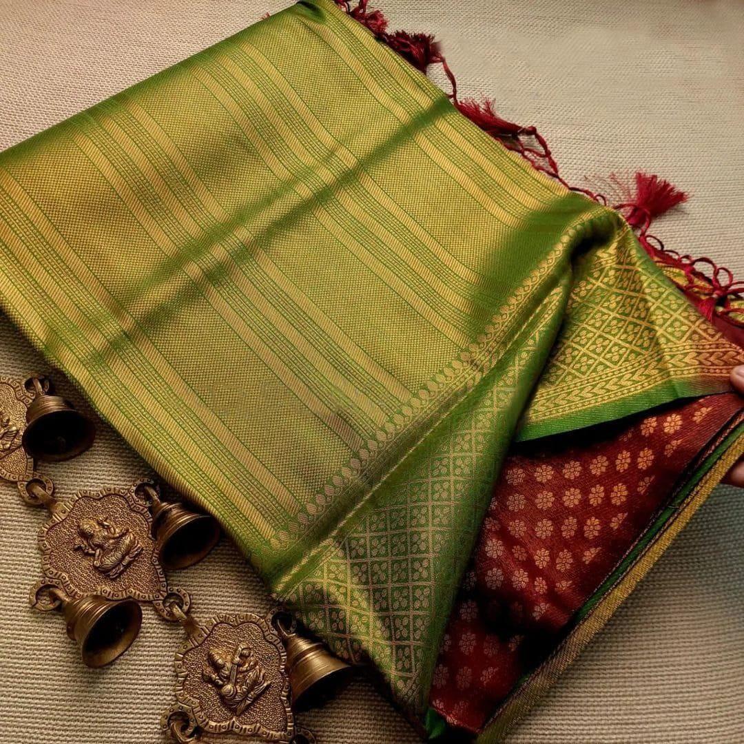 Kumbarpattu Kubera King Softy silk sarees 15250N - Griiham