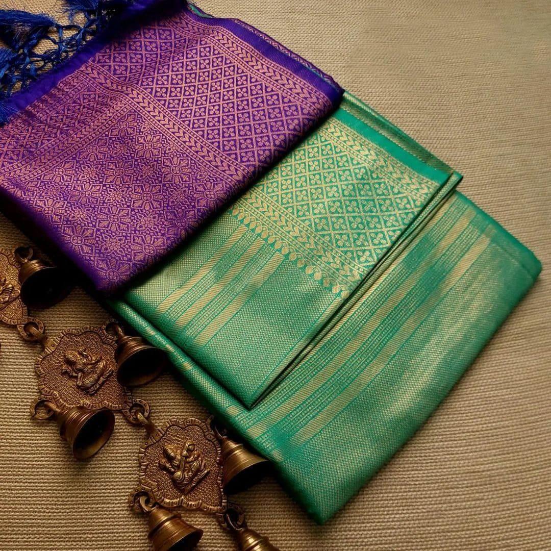 Kumbarpattu Kubera King Softy silk sarees 15250N - Griiham