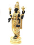 Large size Balaji Gold Plated Marble idol with stones 32cm Height - Griiham