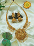 Laxmi design Necklace with pearls hanging Exclusive Designer Necklace 10126N - Griiham