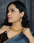 Laxmi design Necklace with pearls hanging Exclusive Designer Necklace 10130N - Griiham