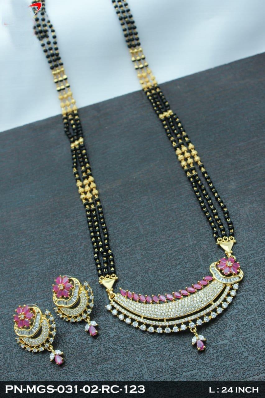 Mangalsutra/ Mangalya chain set MPN10-678-3217N 24 iches