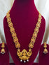 Matt GOLD LAXMI LONG NECKLACE SET 8254N-Necklace Set-Griiham-Multi-Griiham