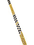 Microgold Plated Black Beed Chains Mangalsutra - Griiham