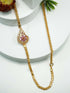 Microgold plated CZ Mopu Chain