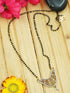 Microgold plating Black bead Managalsutram Mangalya chain 18 inches