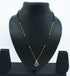 Microgold plating Black bead Managalsutram Mangalya chain 18 inches - Griiham