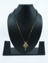 Microgold plating Black bead Managalsutram Mangalya chain 18 inches - Griiham