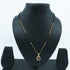 Microgold plating Black bead Managalsutram Mangalya chain 18 inches - Griiham