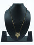 Microgold plating Black bead Managalsutram Mangalya chain 18 inches - Griiham