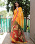 Mono-cotton sarees with all DURGA PUJA PRINT design along with zari 17530N -1 - Griiham