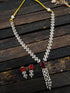 Premium Cz Stone designer Necklace set with Real AD Stones