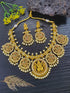 Premium Quality Short necklace set with Laxmi Stone