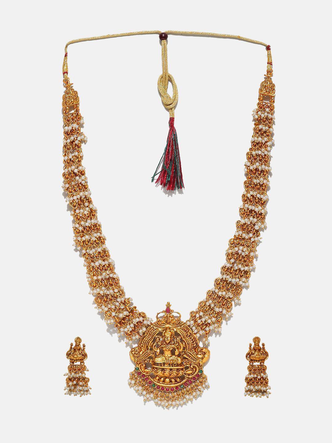 PREMIUM LAXMI LONG NECKLACE SET/LONG NNJ05-480-7812N