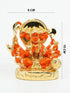 Panchamuki Hanuman Gold Plated Marble idol Height 10cm - Griiham