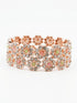 Pastel Colour Trensing Floral Set of 2 bangles 11546A - Griiham