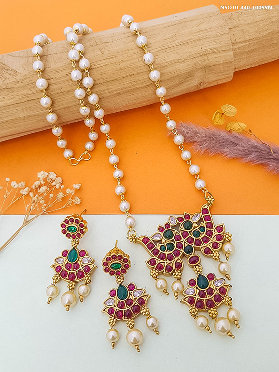 Classy Original Pearl Set - Sri Krishna Pearls