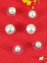 Pearl studs/Earrings set of 3 Different size 11186N - Griiham