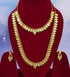 Premium 24Kt Gold plated Microgold finish Long and short Necklace Laxmi KAsu combo set NRG08-500-4587N