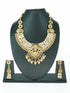 Premium Gold Finish Authentic Temple Design Necklace set - Griiham