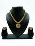 Premium Gold Finish Designer Peacock Necklace Set 10379N - Griiham