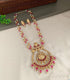 Premium Gold Finish Necklace Set chandbali - Griiham