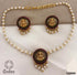 Premium Gold Finish necklace set 12290N - Griiham