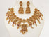 Premium Gold Plated Bridal Wear Laxmi Necklace Set 9259N - Griiham