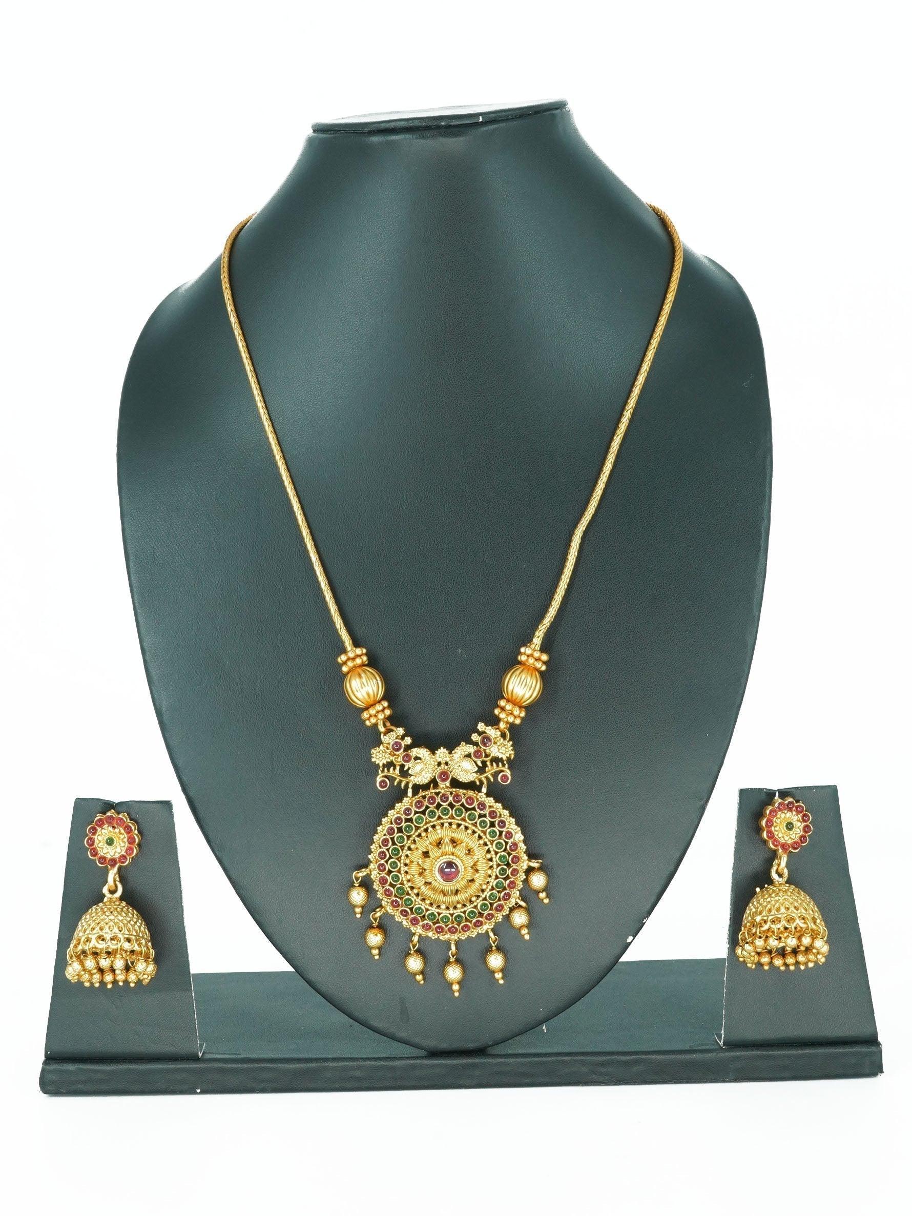 Premium Gold Plated Chakra pendant set - Griiham