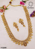 Premium Gold Plated Classic Laxmi Kasu Necklace set 11325N - Griiham