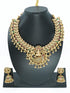 Premium Gold Plated Classic Laxmi Necklace set 11327N - Griiham