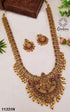 Premium Gold Plated Classic Laxmi Necklace set 11331N - Griiham