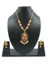 Premium Gold Plated Classic Siddhalaxmi Laxmi Necklace set 11306N - Griiham