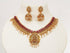 Premium Gold Plated Designer Laxmi Necklace Set with diff Colours 9269N - Griiham