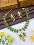 Premium Gold Plated Elegant All occasions Necklace Set