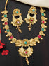 Premium Gold Plated Elegant All occasions Necklace Set in different colors - Griiham