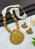 Premium Gold Plated Temple design Pendant Set - Griiham