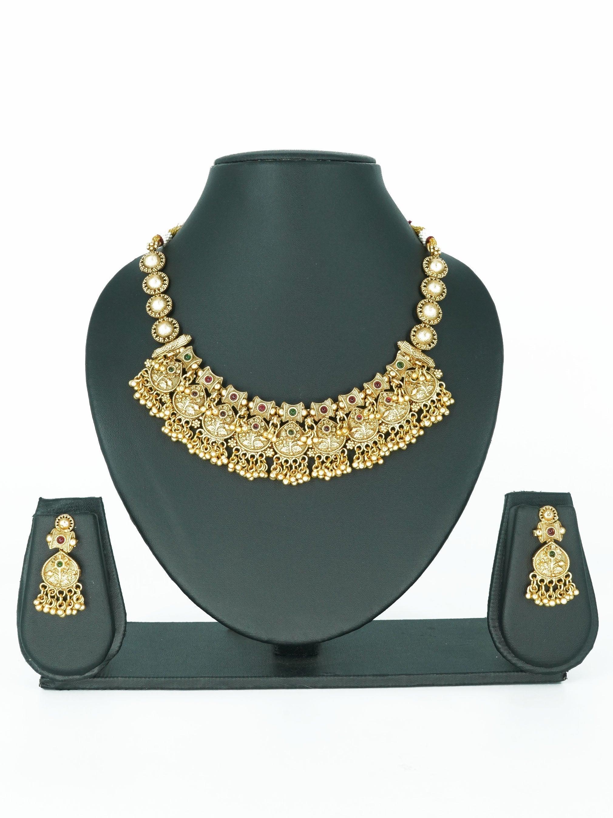 Premium Gold Plated designer Necklace Set - Griiham