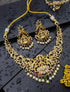 Premium Gold finish Antique Necklace Set 22087N - Griiham